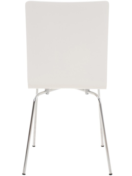 Set van 2 Pepe bezoekersstoelen, wit