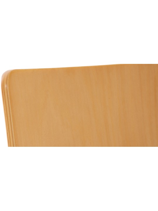 Set van 2 Pepe bezoekersstoelen, naturel Set van 2 Pepe bezoekersstoelen, naturel