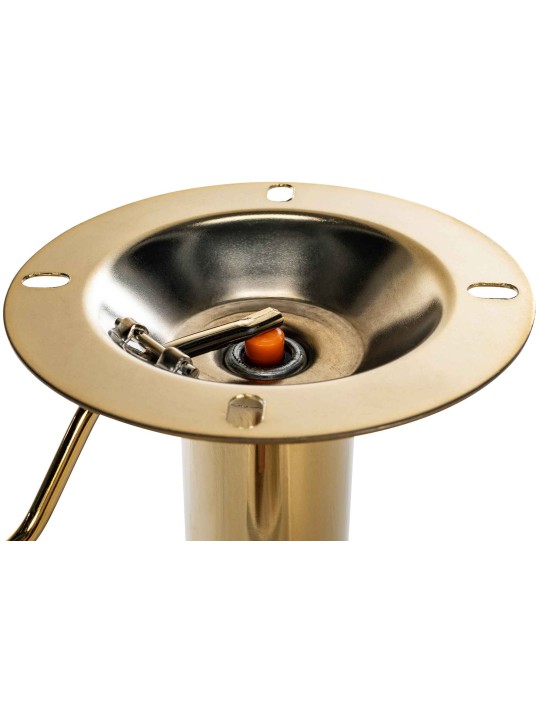 Barkruk Braga Goud Fluweel, grijs