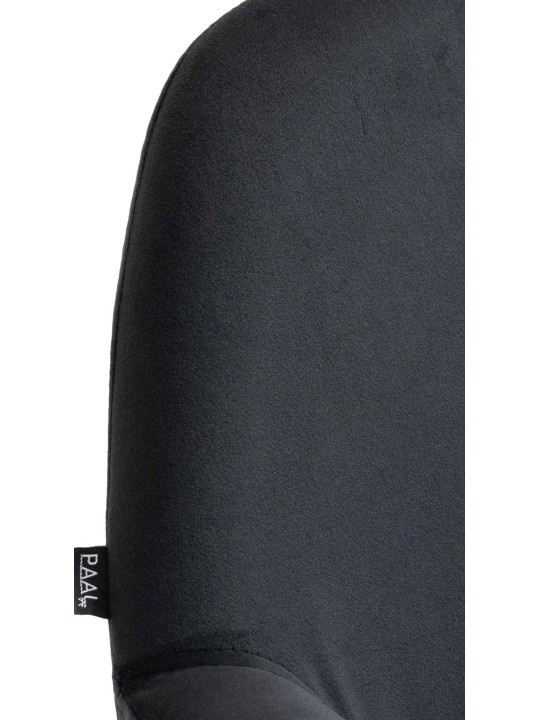 Set van 2 barkrukken Braga goud fluweel, zwart