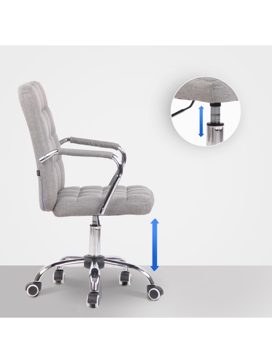 Bureaustoel Terni stof, grijs Bureaustoel Terni stof, grijs