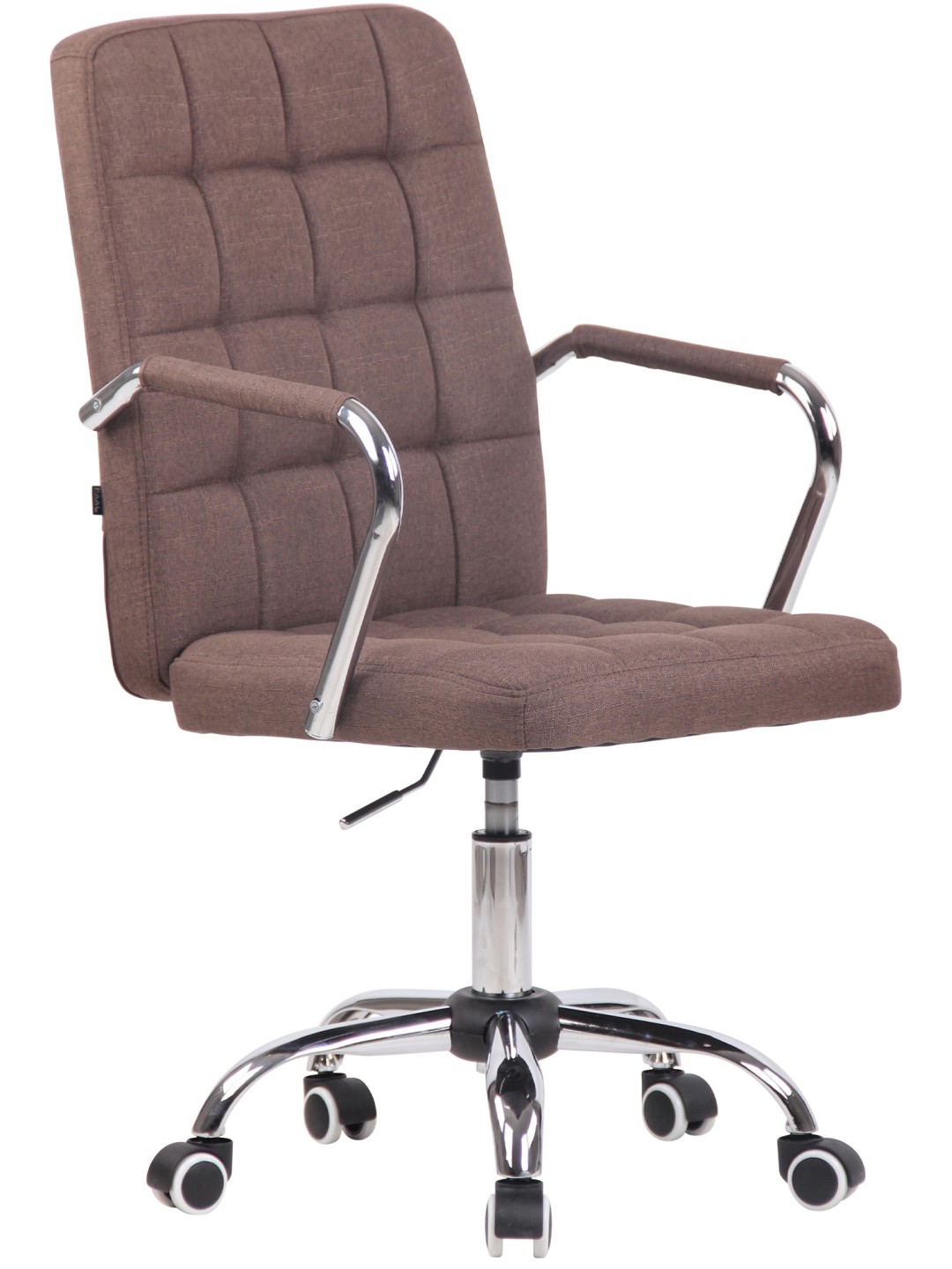 Bureaustoel Terni stof, bruin