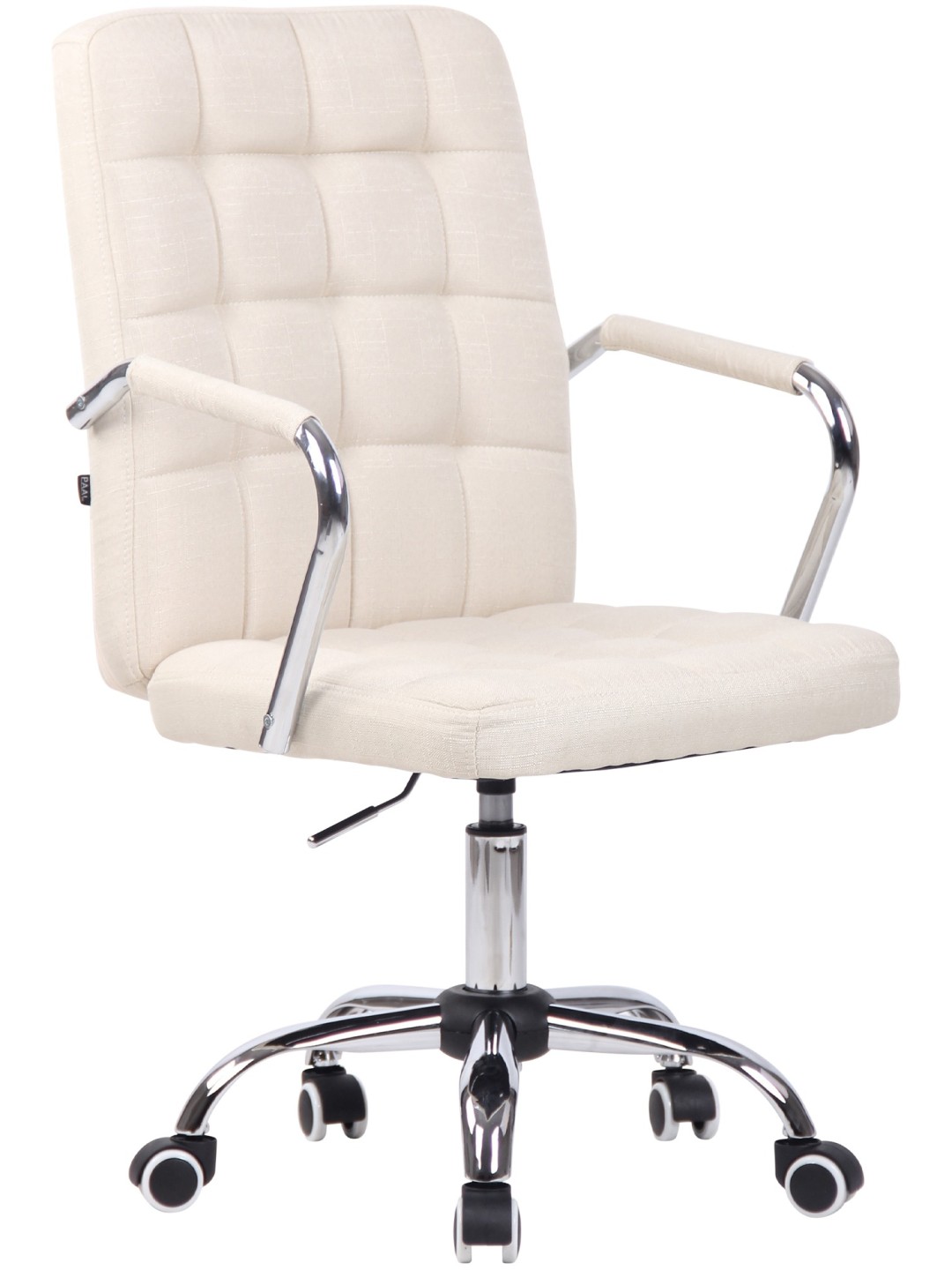 Bureaustoel Terni stof, crème