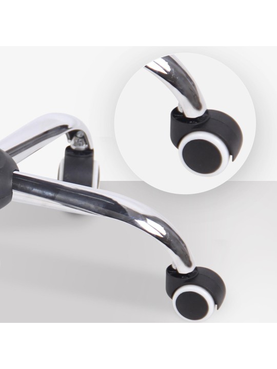 Bureaustoel Terni stof, crème