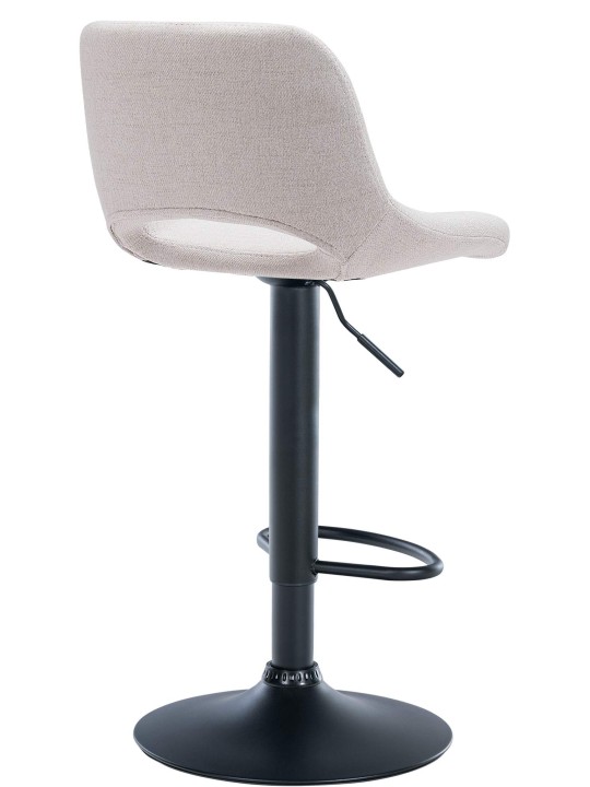 Set van 2 barkrukken Camden stof, crème