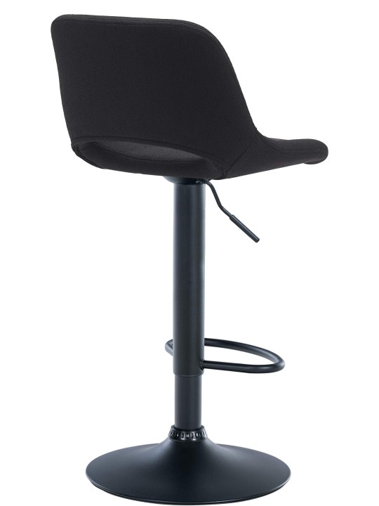 Set van 2 barkrukken Camden stof, zwart