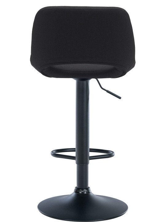 Set van 2 barkrukken Camden stof, zwart