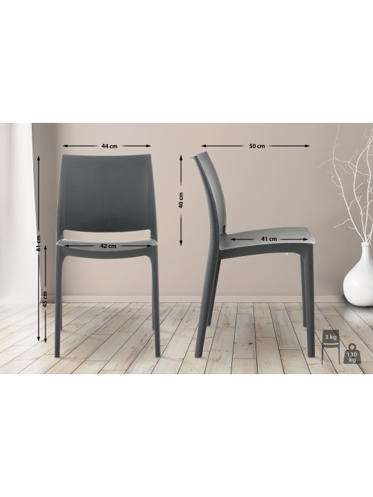 Voorzitter MAYA, donkergrijs