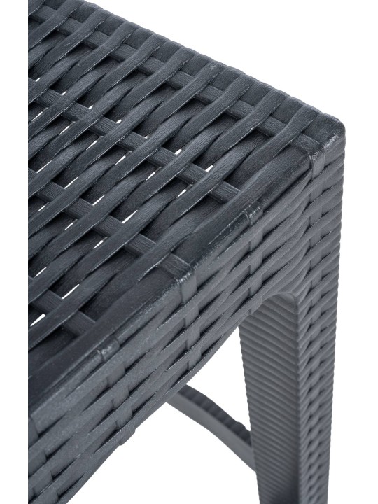 Set van 4 barkrukken Jamaica, donkergrijs