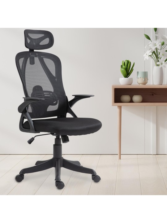 Bureaustoel Taos, zwart