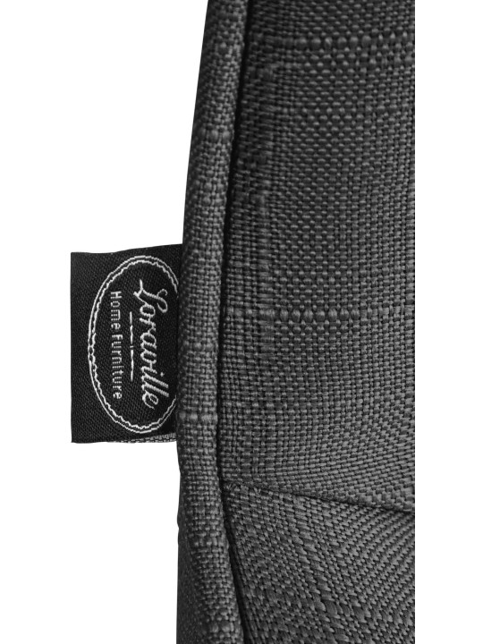 Set van 2 barkrukken Vonore stof, donkergrijs