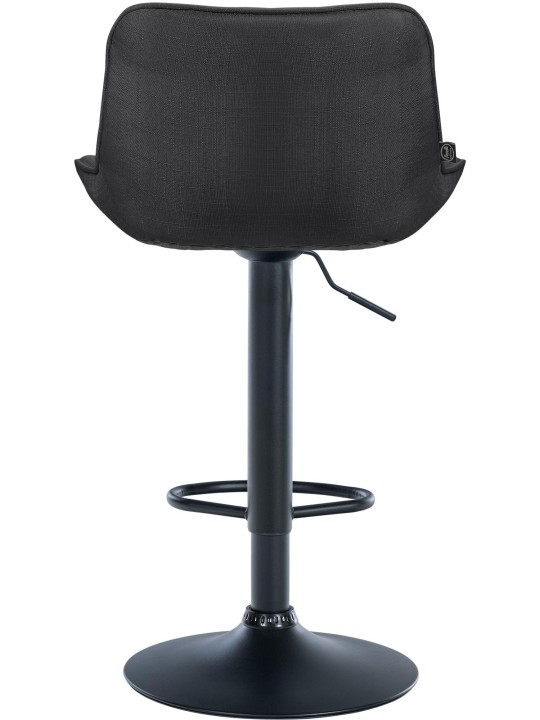 Set van 2 barkrukken Vonore stof, donkergrijs