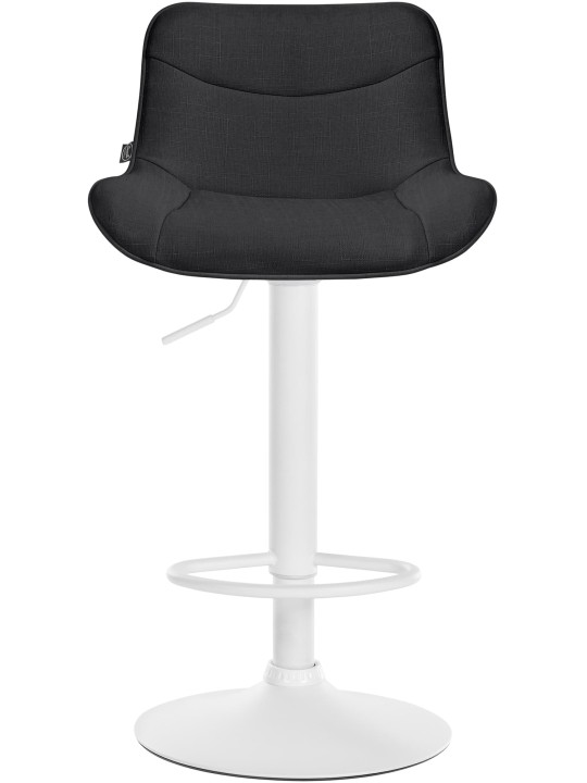 Set van 2 barkrukken Vonore stof, zwart