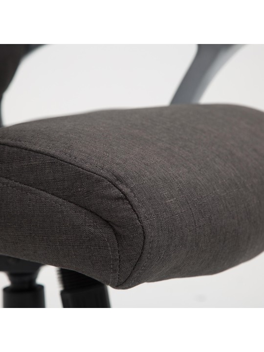 Bureaustoel Texas V2 stof, donkergrijs