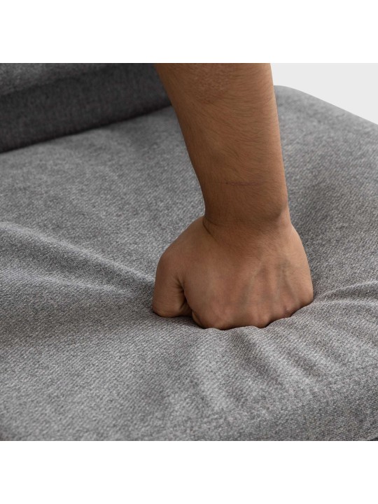 Bureaustoel Cleveland stof, grijs