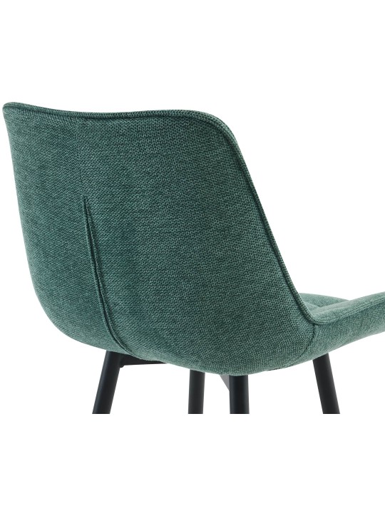 Set van 2 barkrukken Dartford stof, groen