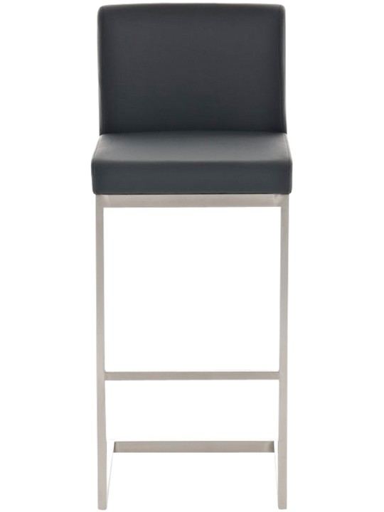 Set van 2 barkrukken Paros kunstleer, zwart Set van 2 barkrukken Paros kunstleer, zwart