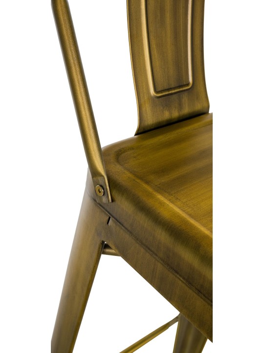 Set van 4 barkrukken Mason, goud