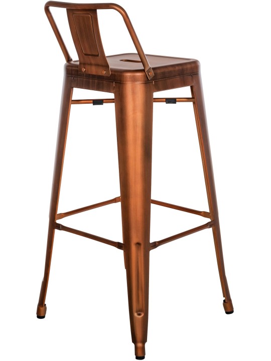 Set van 4 barkrukken Mason, koper