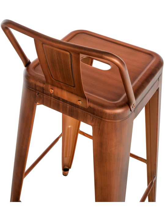 Set van 4 barkrukken Mason, koper