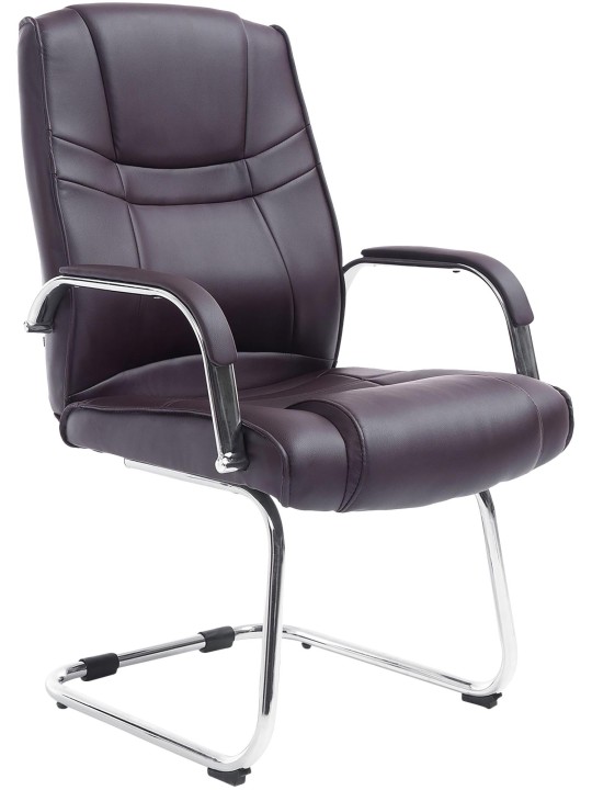 Bezoekersstoel Attila, bruin Bezoekersstoel Attila, bruin