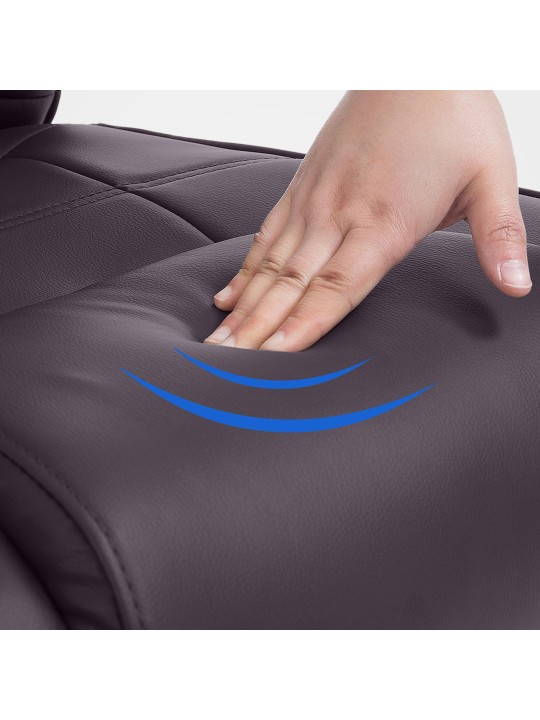 Bezoekersstoel Attila, bruin Bezoekersstoel Attila, bruin