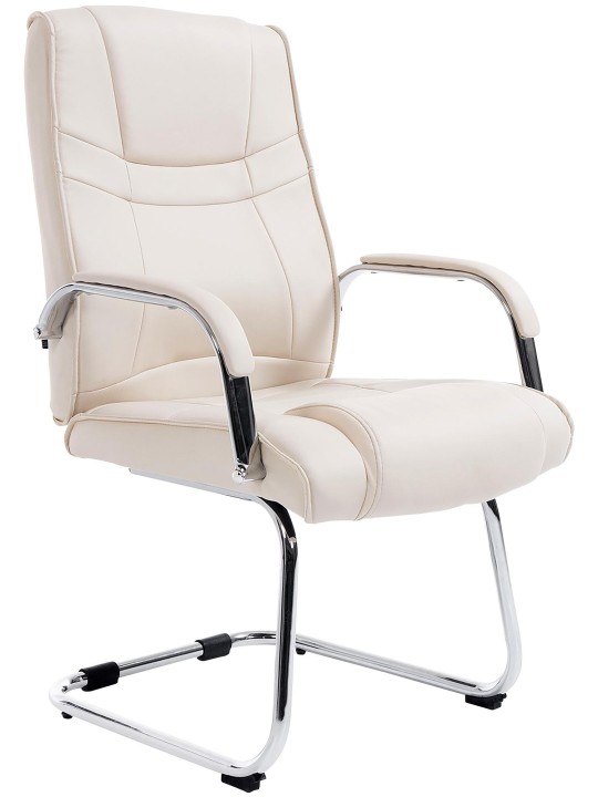 Bezoekersstoel Attila, crème Bezoekersstoel Attila, crème