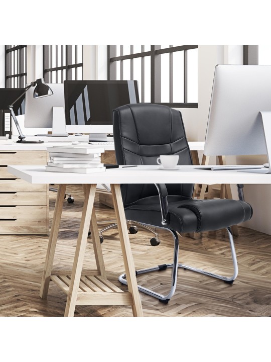 Set van 2 stoelen Attila, zwart Set van 2 stoelen Attila, zwart