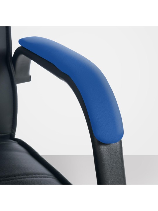 Set van 2 stoelen Attila, zwart/zwart