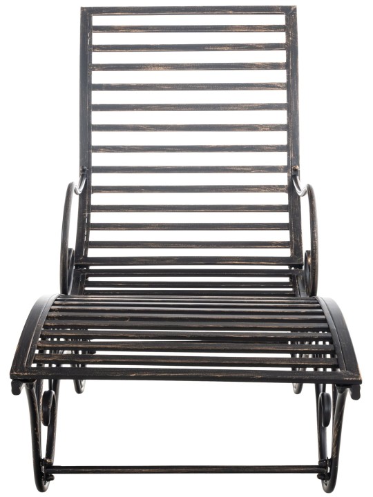 Tuinligstoel Amiens, brons