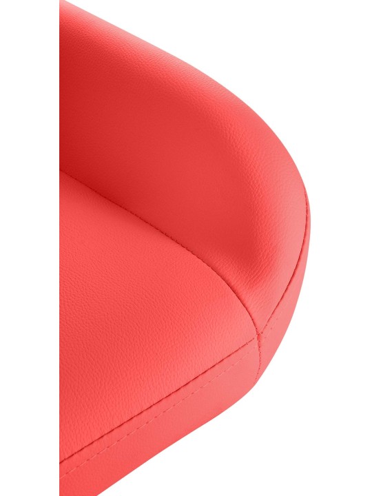 Barkruk Braga Goud kunstleer, rood