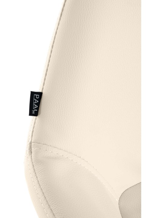 Barkruk Braga Goud kunstleer, crème