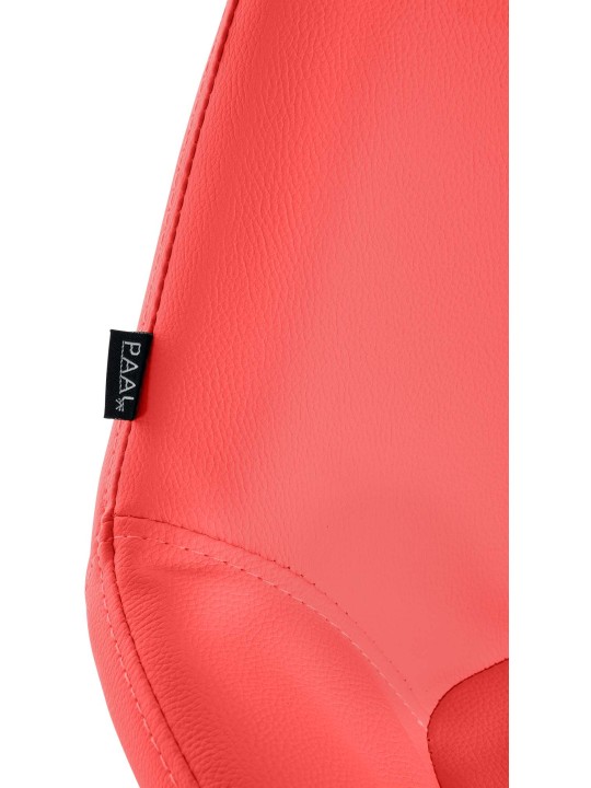 Set van 2 barkrukken Braga goud kunstleer, rood