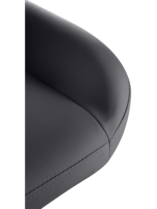 Set van 2 barkrukken Braga goud kunstleer, zwart Set van 2 barkrukken Braga goud kunstleer, zwart