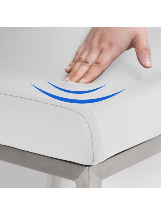 Colmar eetkamerstoel, wit