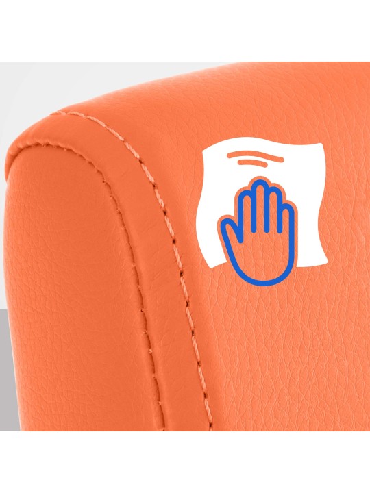 Colmar eetkamerstoel, oranje Colmar eetkamerstoel, oranje