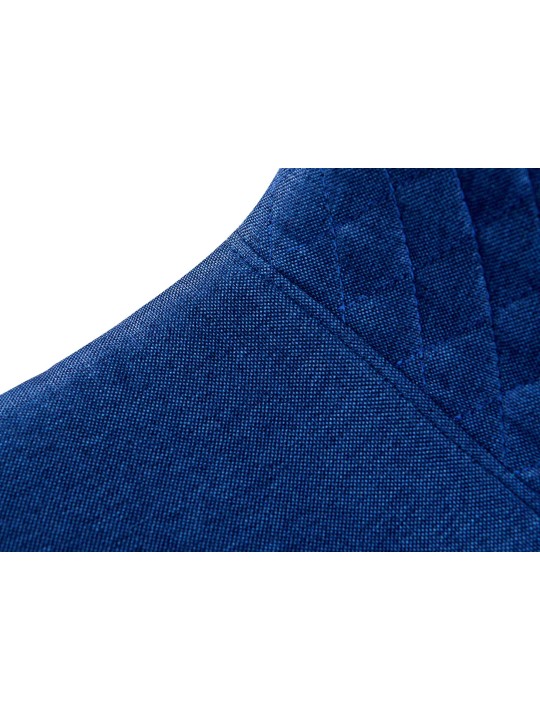 Stoel Giverny stof, blauw