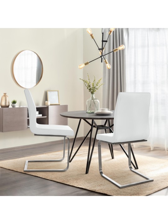 Belfort eetkamerstoel, wit