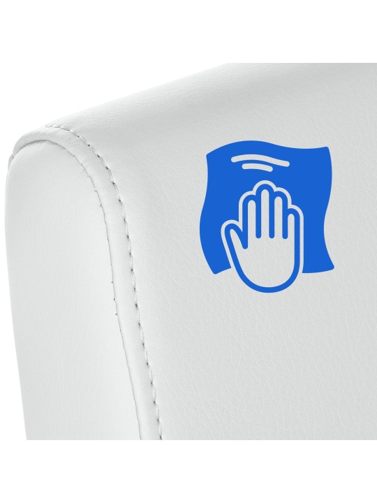 Belfort eetkamerstoel, wit