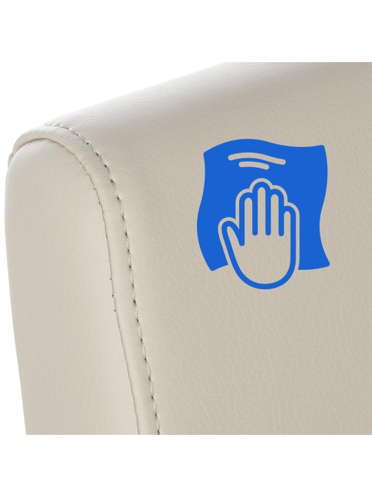 Belfort eetkamerstoel, crème