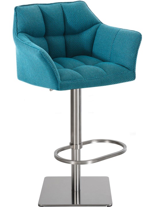 Barkruk Damaso E stof, turquoise Barkruk Damaso E stof, turquoise