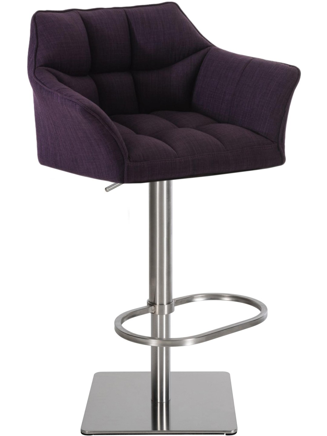 Barkruk Damaso E stof, lila