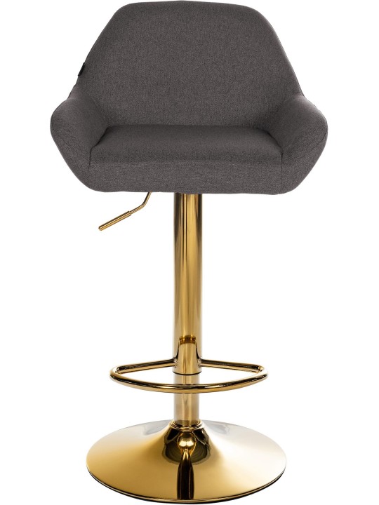 Barkruk Braga Gold stof, donkergrijs Barkruk Braga Gold stof, donkergrijs