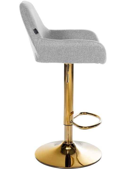 Barkruk Braga Gold stof, grijs Barkruk Braga Gold stof, grijs