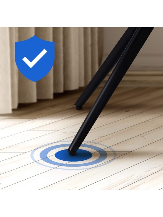 Eetkamerstoel Merna stof, taupe