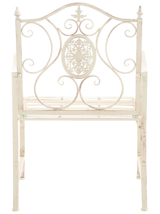 Set van 2 tuinstoelen Punjab, antiek crème