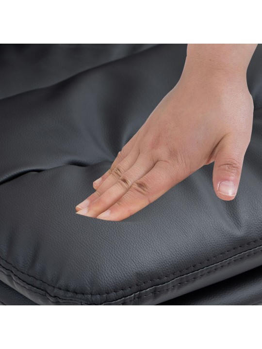 Set van 2 barkrukken Damar kunstleer, zwart Set van 2 barkrukken Damar kunstleer, zwart