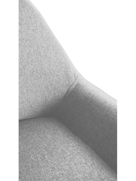 Set van 2 barkrukken Braga goud stof, grijs