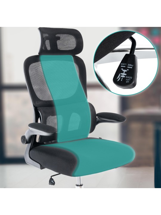 Bureaustoel Overton, zwart