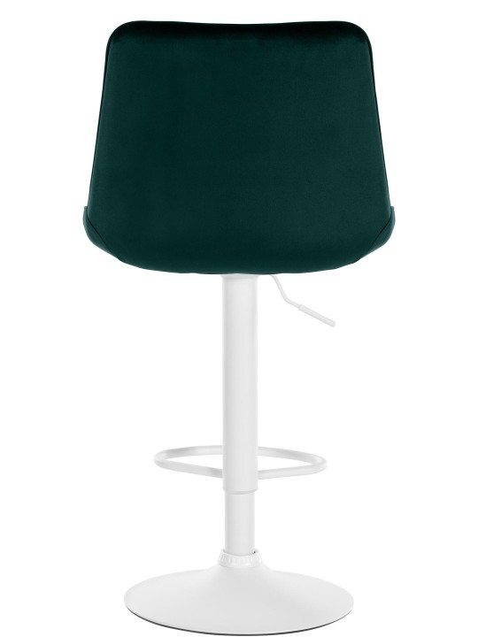 Barkruk Toni fluweel, groen